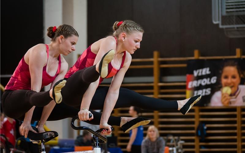 Weltcup soll eine Plattform für die Sportler sein Helen Vordermeier (links) und Selina Marquardt wollen ihre Führung im Weltcup verteidigen GB-Foto (Archiv): Stoll