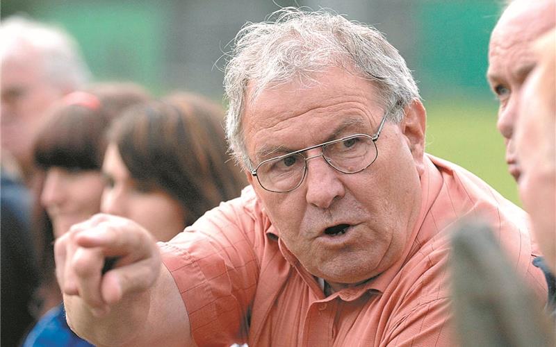 Helmut Hörmann: Der Hildrizhausener ist nicht auf dem Fußballplatz zu Hause, sondern auch auf anderen Spielfeldern seiner Gemeinde.GB-Foto (Archiv): Schmidt