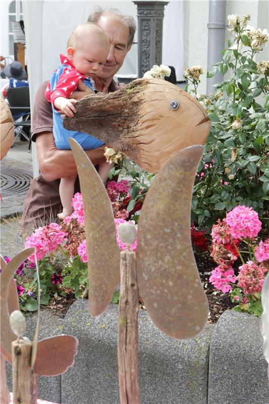 Herrenberg 2019 Straßengalerie Kunsthandwerkermarkt Sommerfarben  6.7.2019 Bäuer...