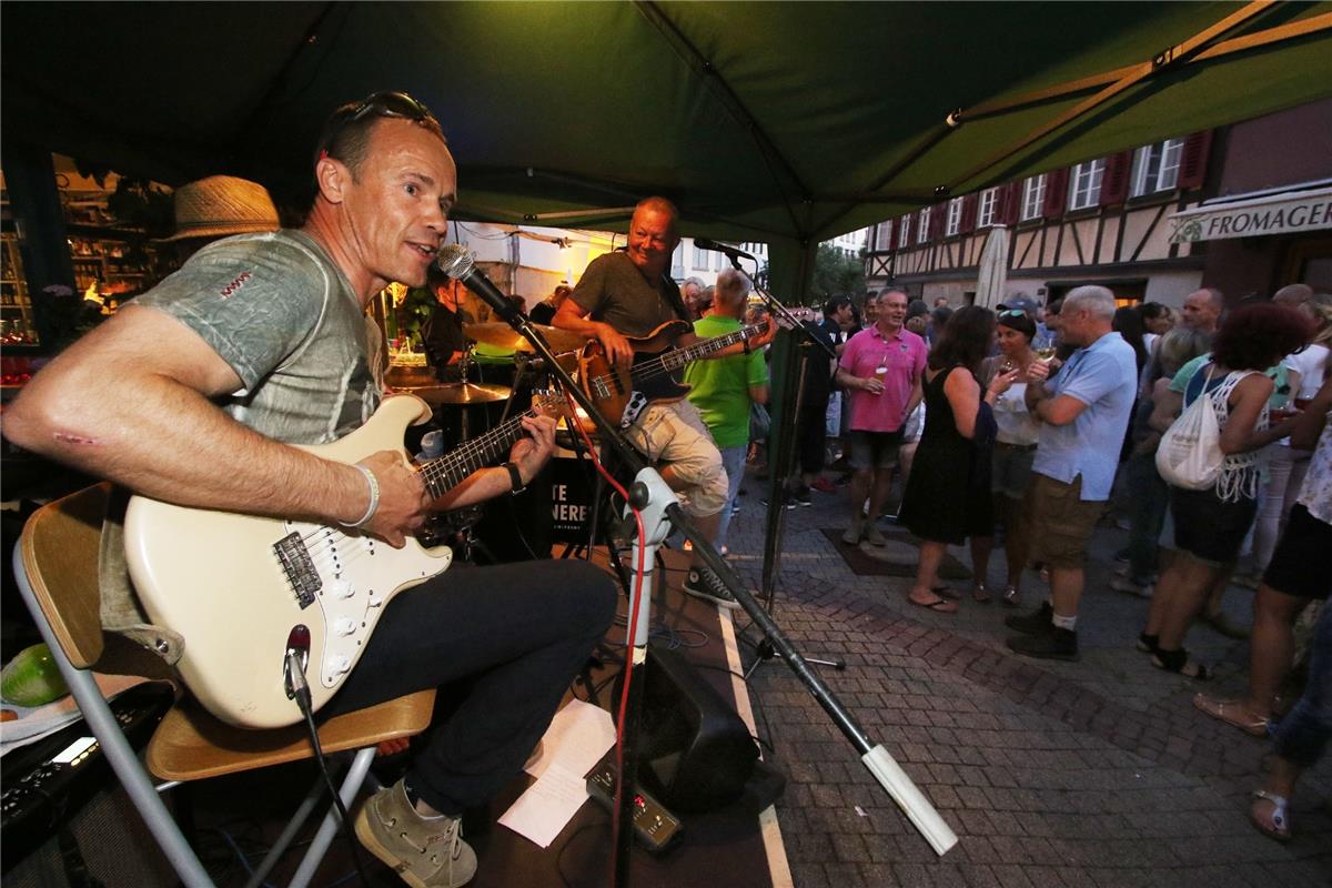 Herrenberg Altstadtlauf 2017 Kultur  Live Band  Kitchen Club  am 24.6.2017 Bäuer...