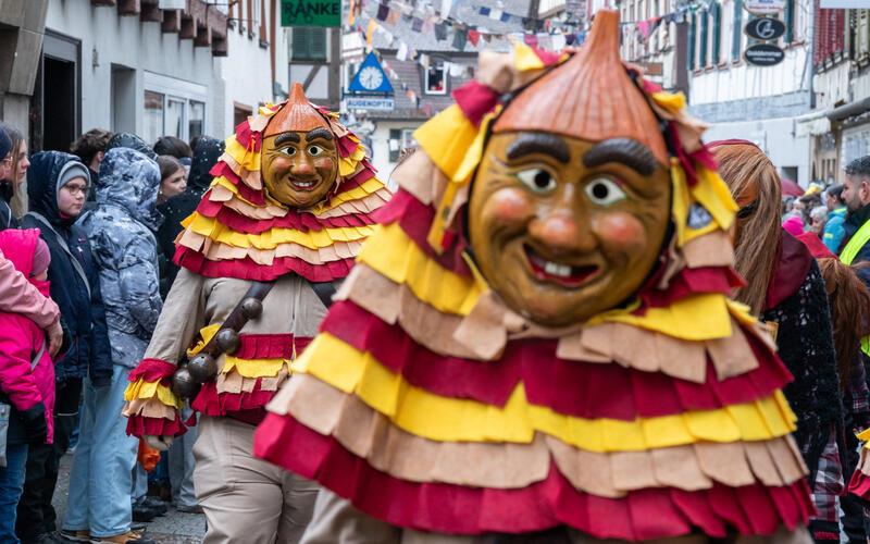 Bilder vom Pferdemarkt und Fasnetstreiben in Herrenberg