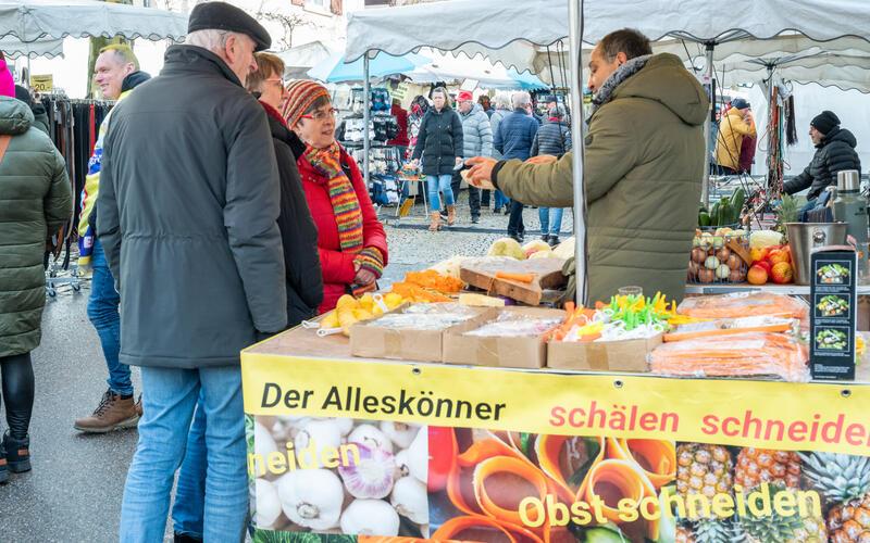 Bilder vom Pferdemarkt und Fasnetstreiben in Herrenberg