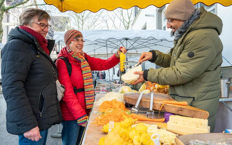 Bilder vom Pferdemarkt und Fasnetstreiben in Herrenberg