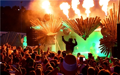 Herrenberg Jugendhaus Fuchs & Hase Festival mit Marsimoto Soundsystem / Foto: Holom