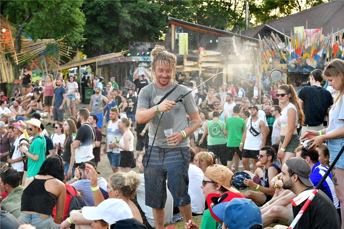 Herrenberg Jugendhaus Fuchs & Hase Festival mit Marsimoto Soundsystem / Foto: Ho...