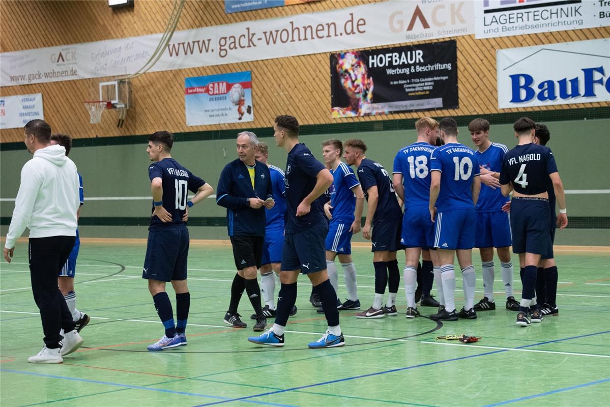 Herrenberg, Längenholzhalle, Fußball, Gäubote-Cup,  GB-Foto: Vecsey