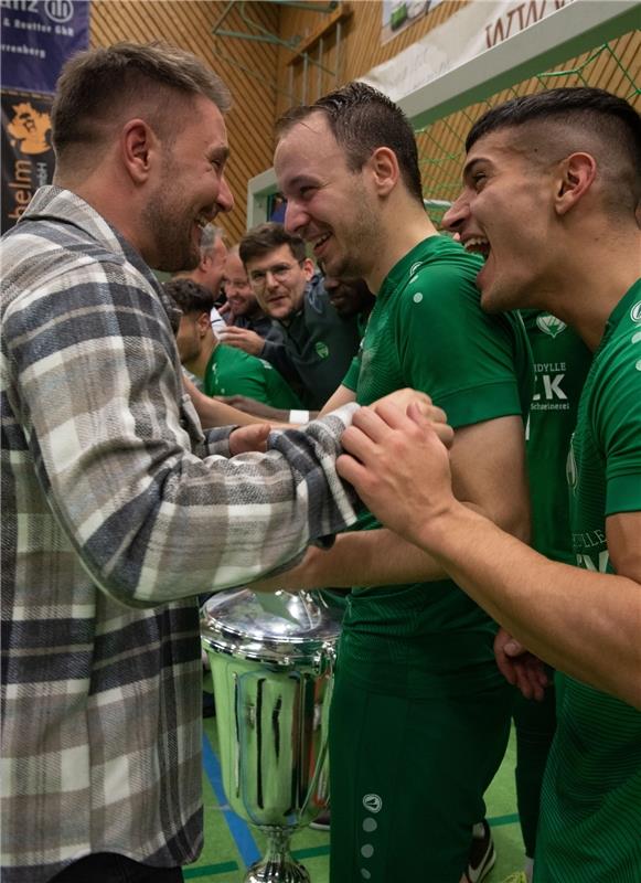 Herrenberg, Längenholzhalle, Fußball, Gäubote-Cup,  GB-Foto: Vecsey