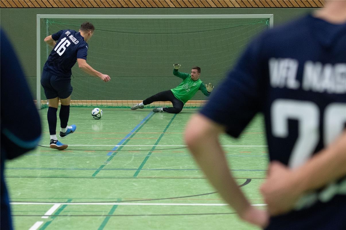 Herrenberg, Längenholzhalle, Fußball, Gäubote-Cup,  GB-Foto: Vecsey