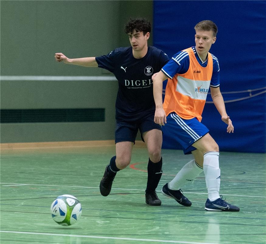 Herrenberg, Längenholzhalle, Fußball, Gäubote-Cup,  GB-Foto: Vecsey