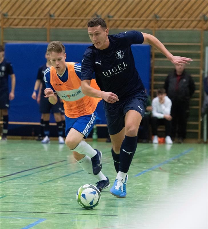 Herrenberg, Längenholzhalle, Fußball, Gäubote-Cup,  GB-Foto: Vecsey