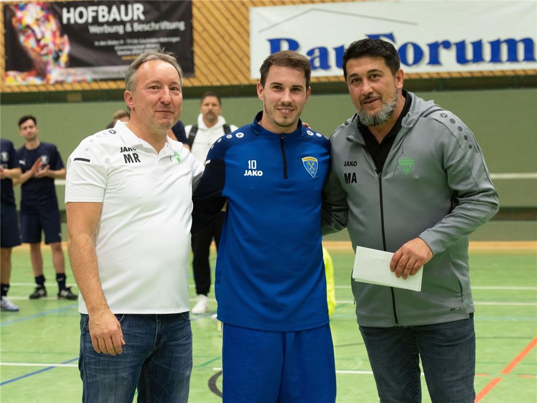 Herrenberg, Längenholzhalle, Fußball, Gäubote-Cup,  GB-Foto: Vecsey