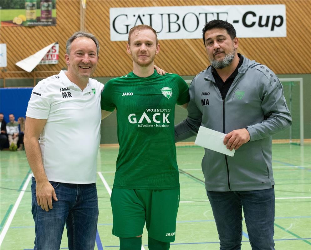 Herrenberg, Längenholzhalle, Fußball, Gäubote-Cup,  GB-Foto: Vecsey