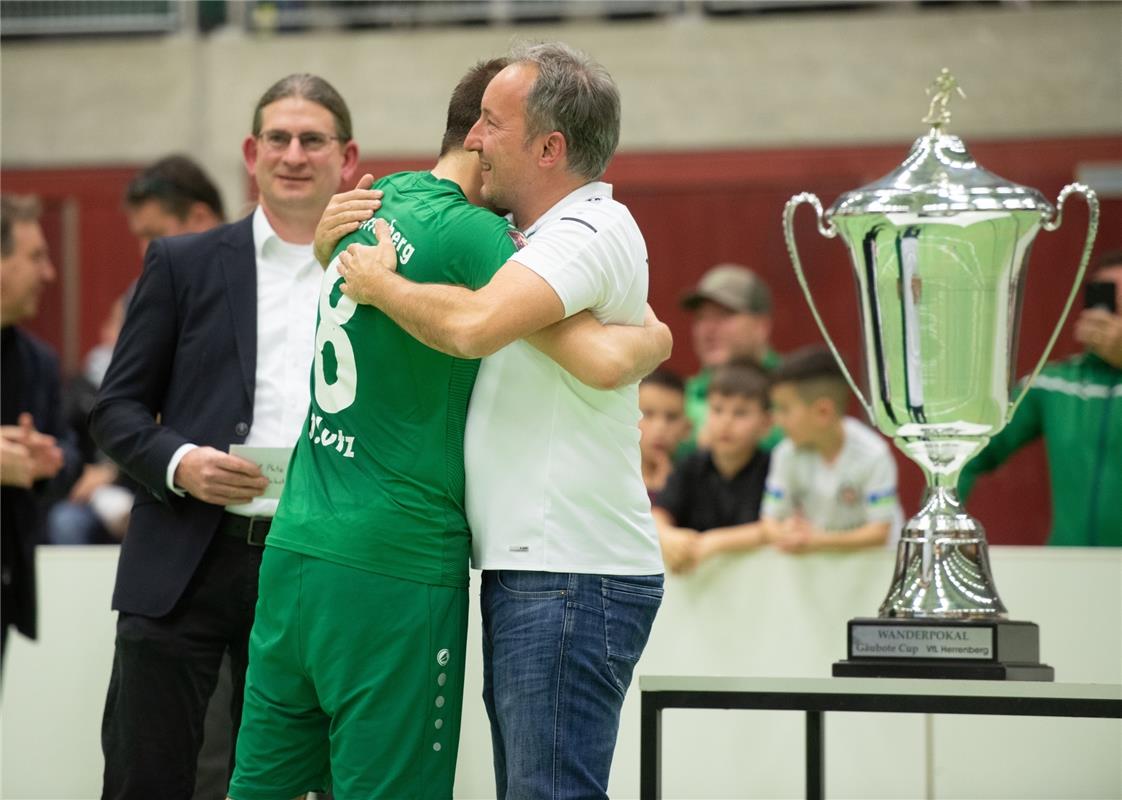 Herrenberg, Längenholzhalle, Fußball, Gäubote-Cup,  GB-Foto: Vecsey