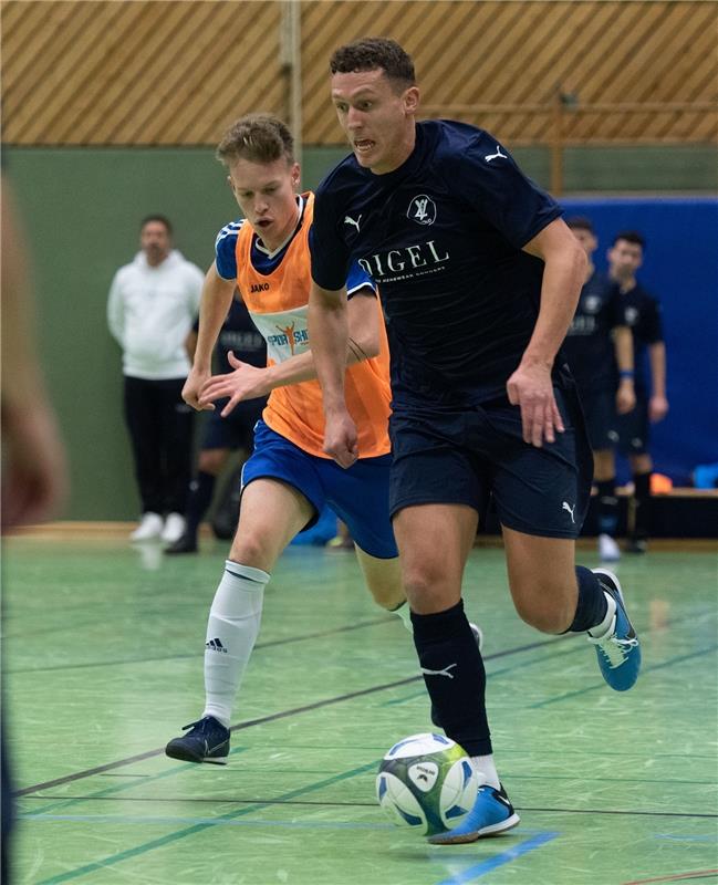 Herrenberg, Längenholzhalle, Fußball, Gäubote-Cup,  GB-Foto: Vecsey