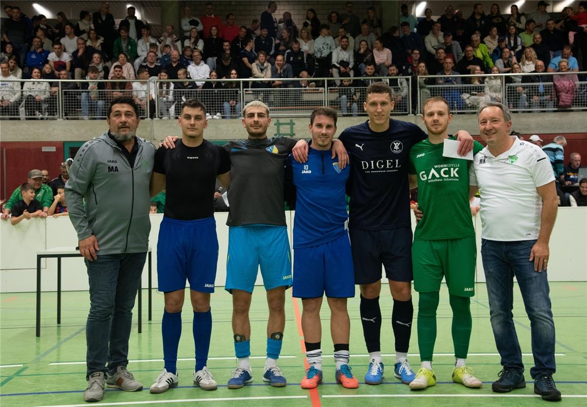 Herrenberg, Längenholzhalle, Fußball, Gäubote-Cup,  GB-Foto: Vecsey