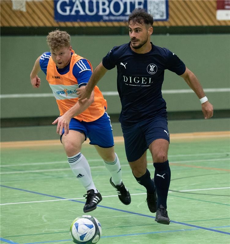 Herrenberg, Längenholzhalle, Fußball, Gäubote-Cup,  GB-Foto: Vecsey