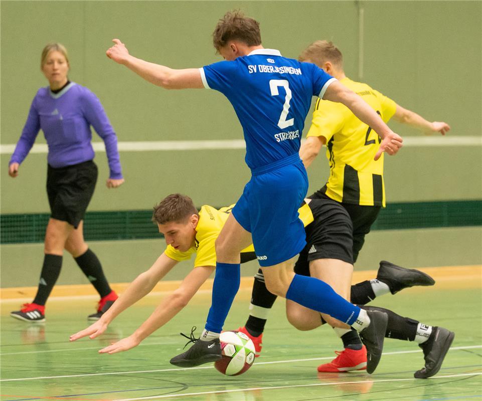 Herrenberg, Längenholzhalle, Gäubote-Cup, Fußball-Hallenturnier,  SV Oberjesinge...