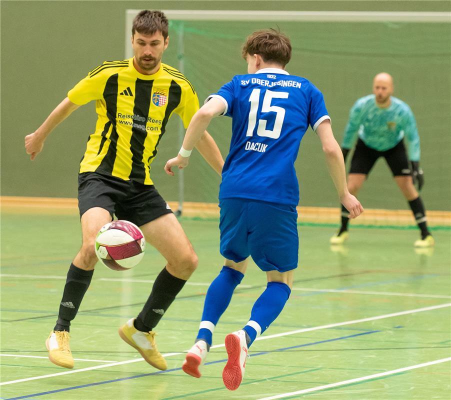 Herrenberg, Längenholzhalle, Gäubote-Cup, Fußball-Hallenturnier,  SV Oberjesinge...