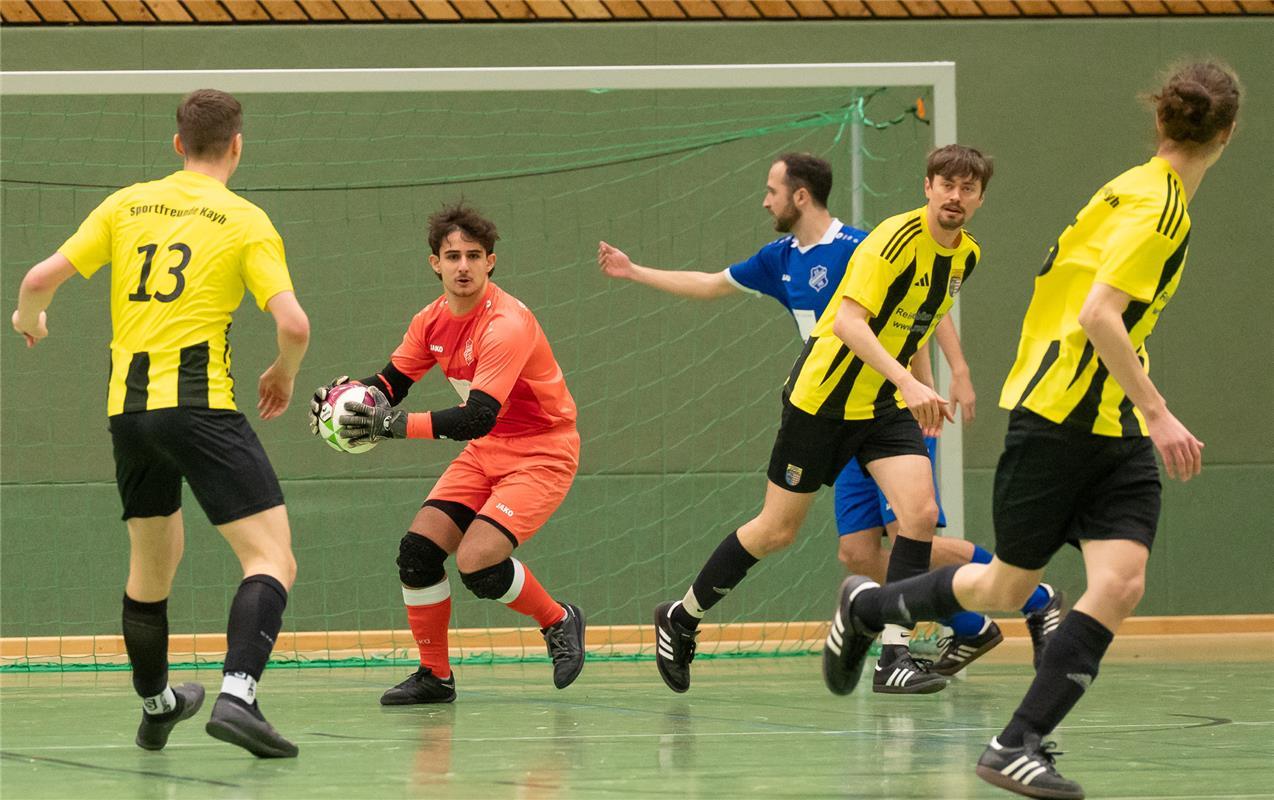 Herrenberg, Längenholzhalle, Gäubote-Cup, Fußball-Hallenturnier,  SV Oberjesinge...