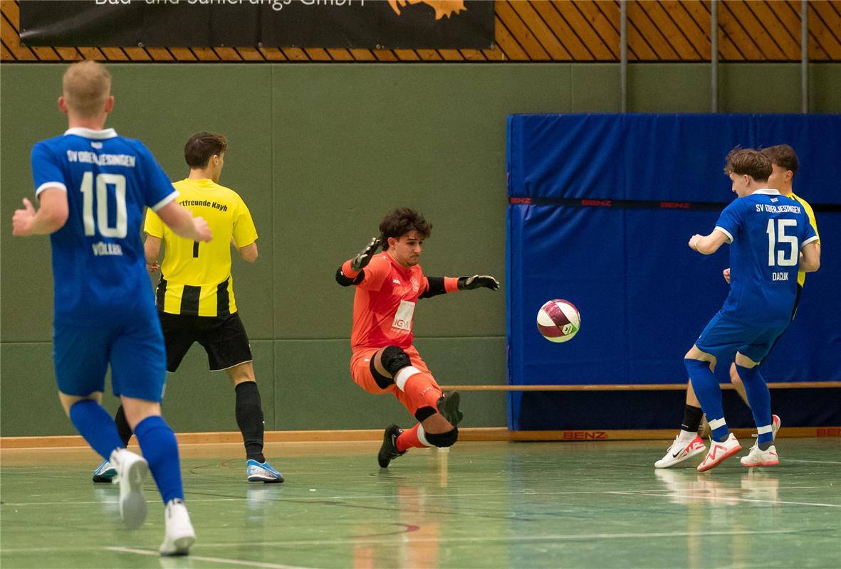 Herrenberg, Längenholzhalle, Gäubote-Cup, Fußball-Hallenturnier,  SV Oberjesinge...