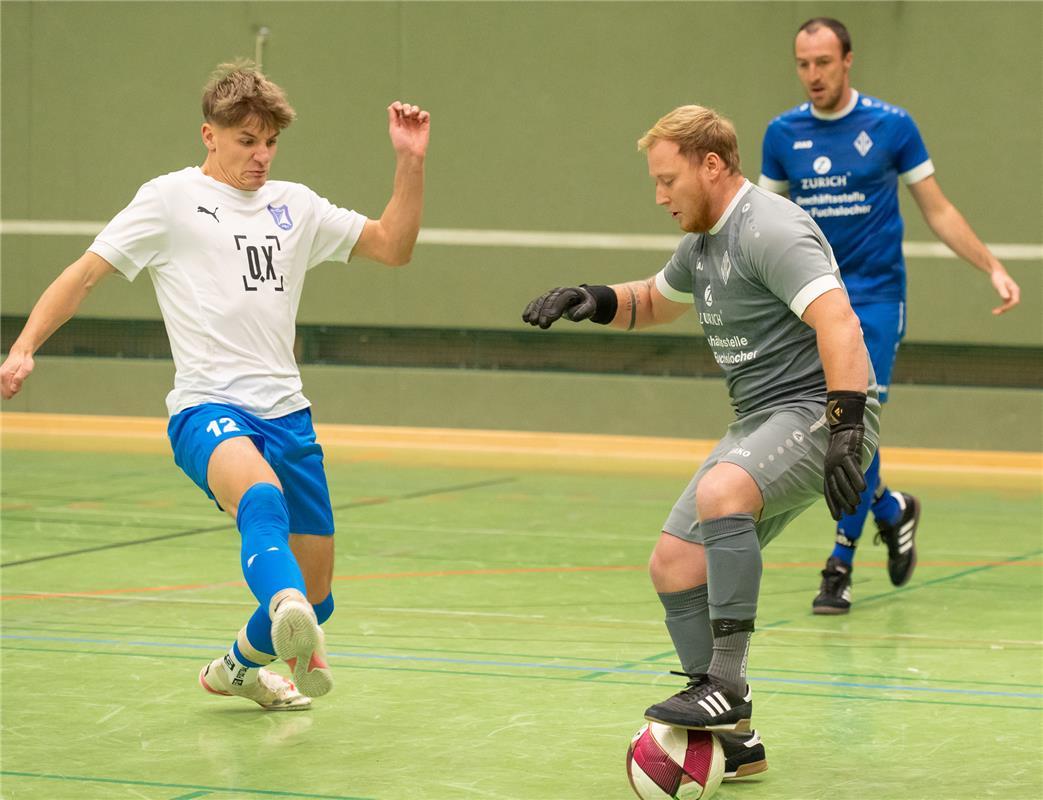 Herrenberg, Längenholzhalle, Gäubote-Cup, Fußball-Hallenturnier,  SG Altingen/En...