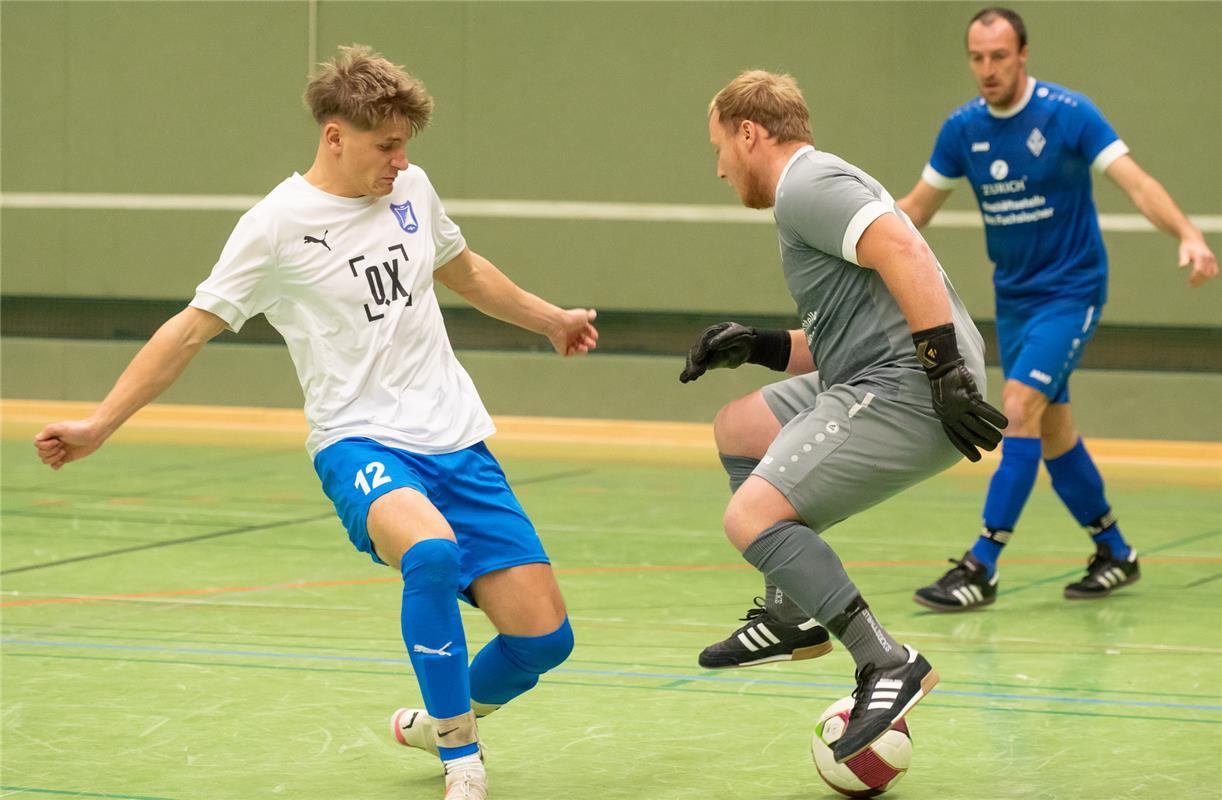 Herrenberg, Längenholzhalle, Gäubote-Cup, Fußball-Hallenturnier,  SG Altingen/En...
