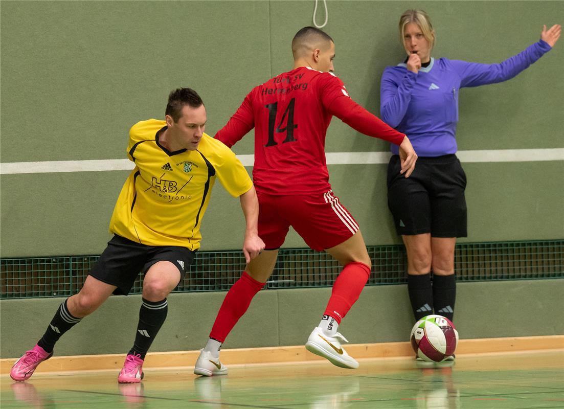 Herrenberg, Längenholzhalle, Gäubote-Cup, Fußball-Hallenturnier,  SV Deckenpfron...
