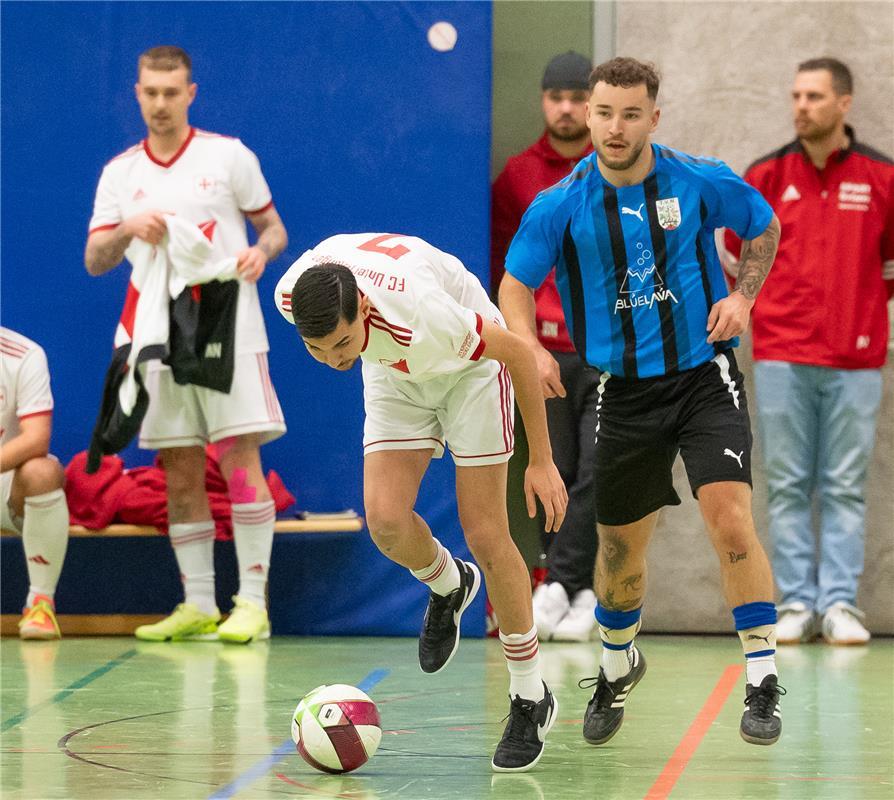 Herrenberg, Längenholzhalle, Gäubote-Cup, Fußball-Hallenturnier,  FC Unterjettin...
