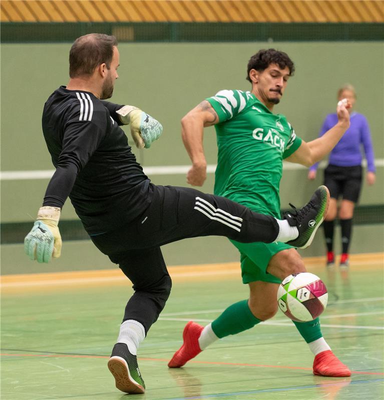 Herrenberg, Längenholzhalle, Gäubote-Cup, Fußball-Hallenturnier,  TV Nebringen (...
