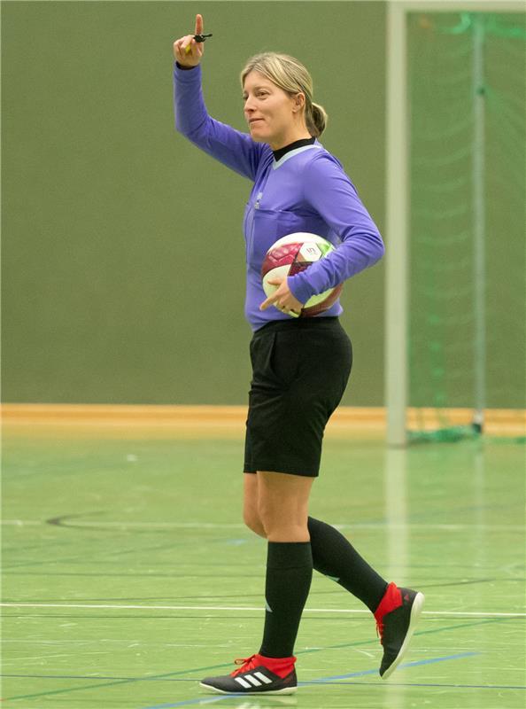 Herrenberg, Längenholzhalle, Gäubote-Cup, Fußball-Hallenturnier,  GB-Foto: Vecse...