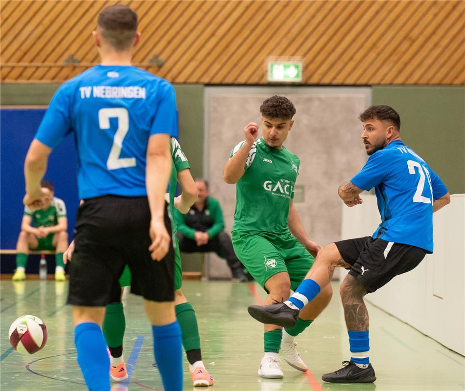 Herrenberg, Längenholzhalle, Gäubote-Cup, Fußball-Hallenturnier,  TV Nebringen (...