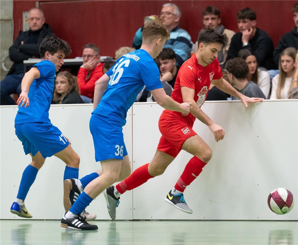 Herrenberg, Längenholzhalle, Gäubote-Cup, Fußball-Hallenturnier,  SG Altingen/En...