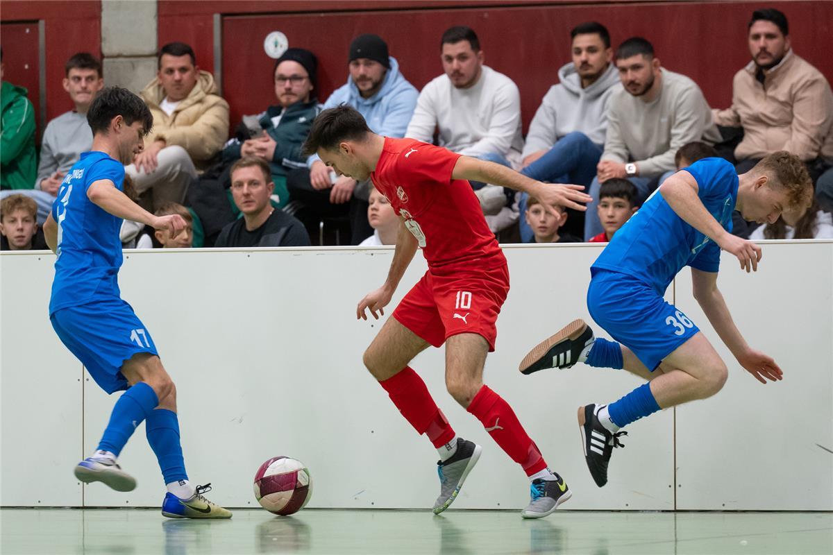 Herrenberg, Längenholzhalle, Gäubote-Cup, Fußball-Hallenturnier,  SG Altingen/En...