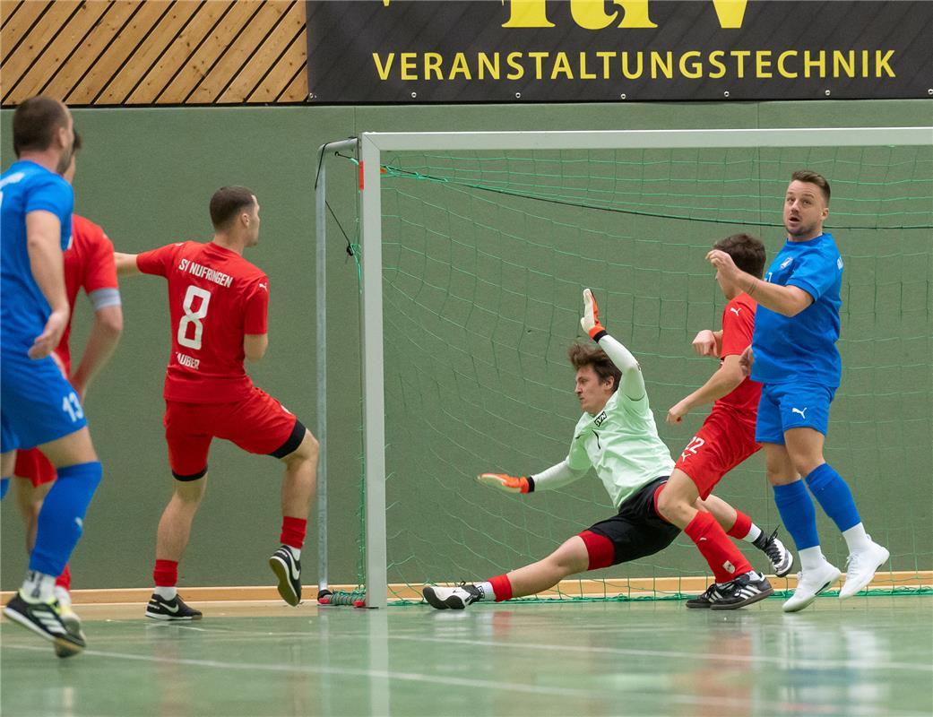 Herrenberg, Längenholzhalle, Gäubote-Cup, Fußball-Hallenturnier,  SG Altingen/En...