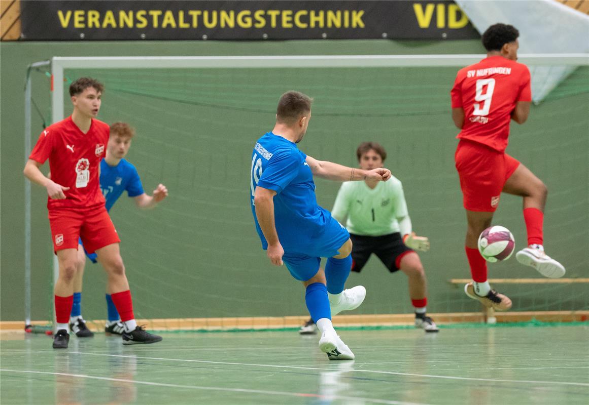 Herrenberg, Längenholzhalle, Gäubote-Cup, Fußball-Hallenturnier,  SG Altingen/En...