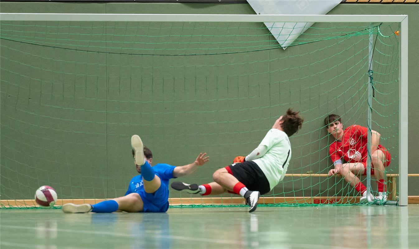 Herrenberg, Längenholzhalle, Gäubote-Cup, Fußball-Hallenturnier,  SG Altingen/En...