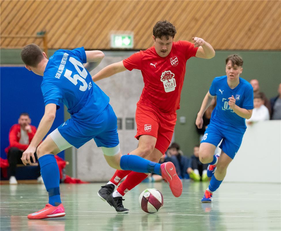 Herrenberg, Längenholzhalle, Gäubote-Cup, Fußball-Hallenturnier,  SG Altingen/En...