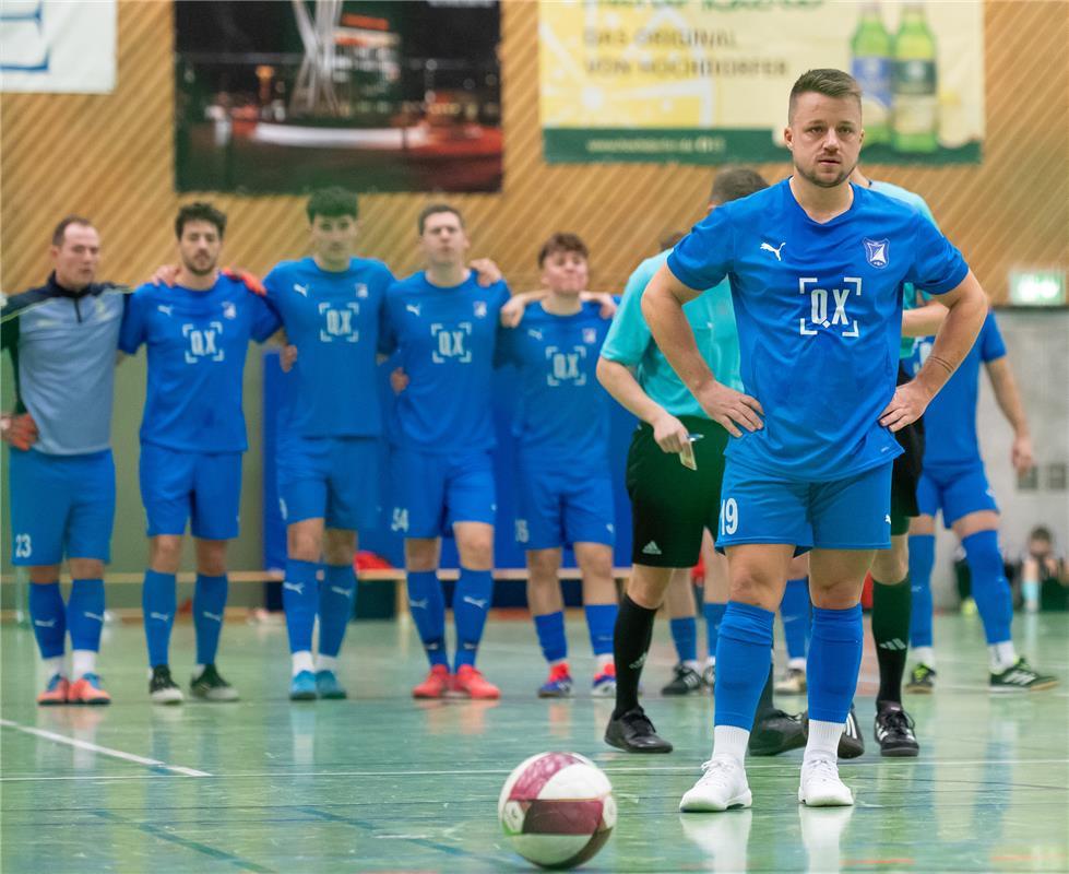 Herrenberg, Längenholzhalle, Gäubote-Cup, Fußball-Hallenturnier,  SG Altingen/En...
