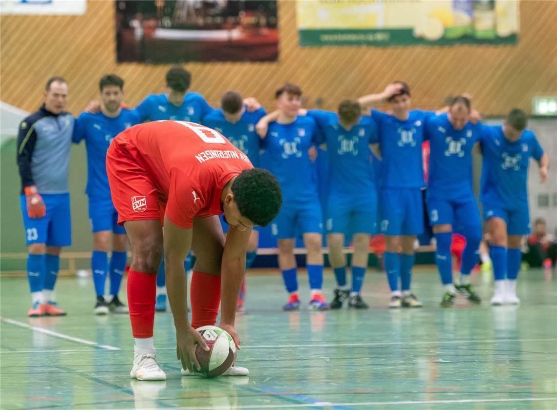Herrenberg, Längenholzhalle, Gäubote-Cup, Fußball-Hallenturnier,  SG Altingen/En...