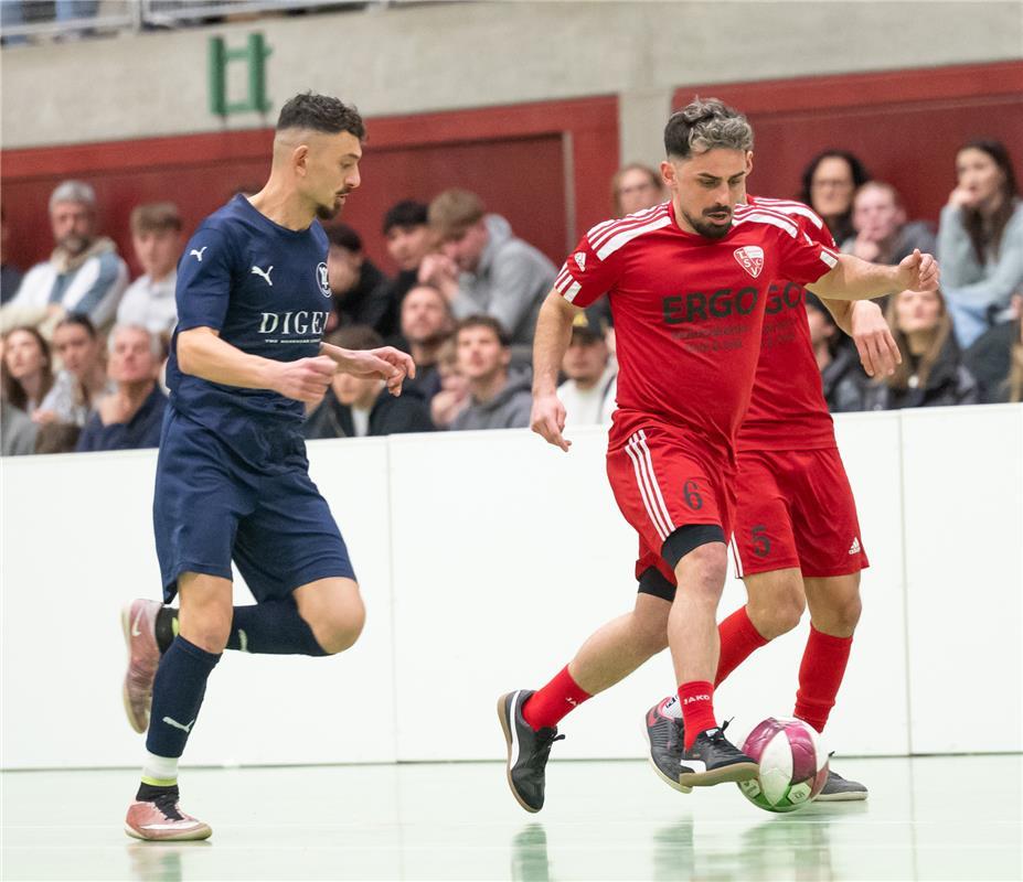 Herrenberg, Längenholzhalle, Gäubote-Cup, Fußball-Hallenturnier,  VfL Nagold (du...