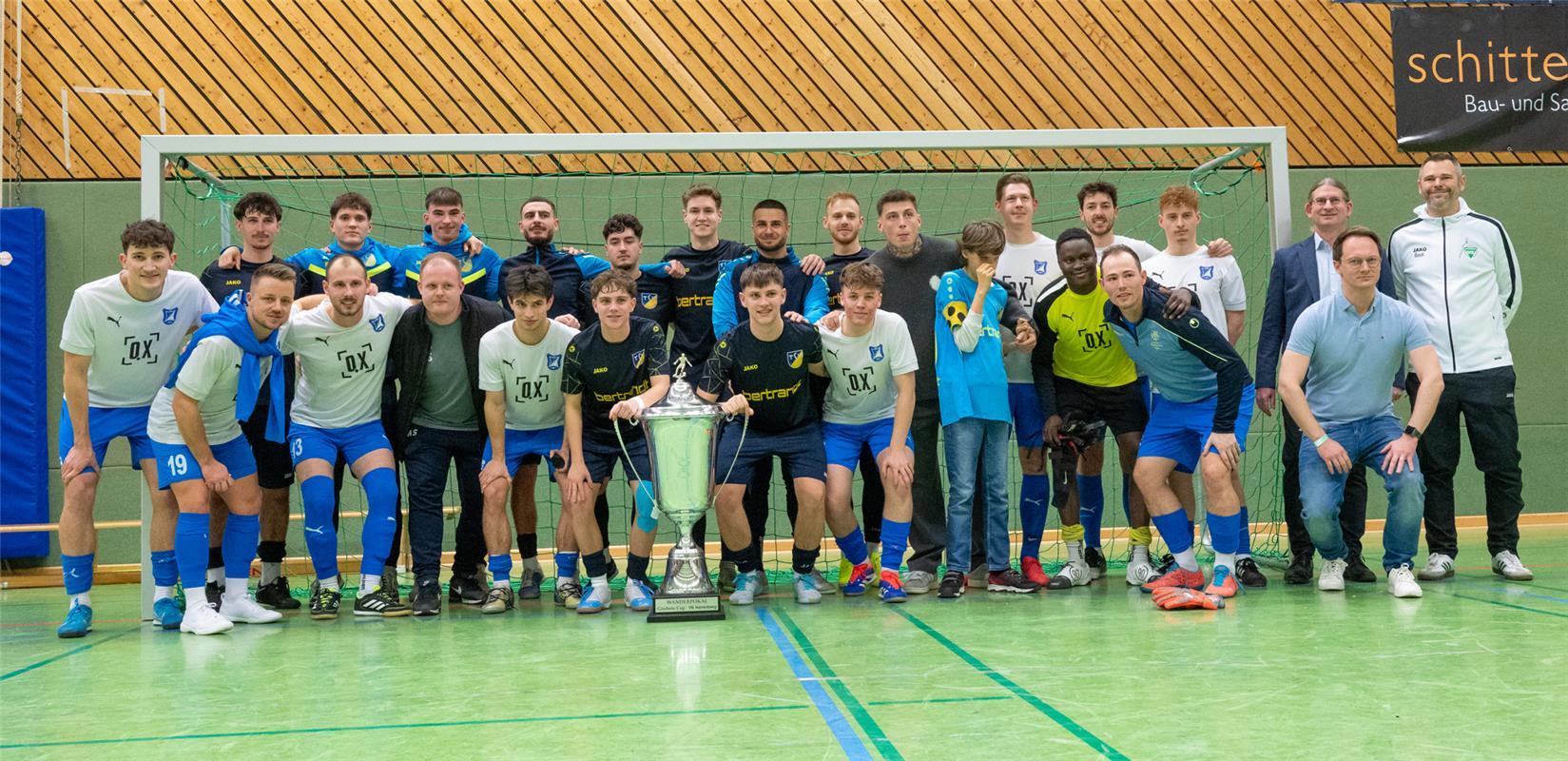 Herrenberg, Längenholzhalle, Gäubote-Cup, Fußball-Hallenturnier, Finale, 1. Plat...