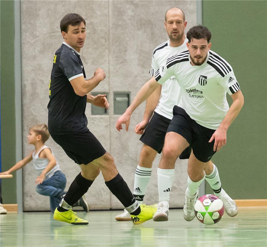 Herrenberg, Längenholzhalle, Gäubote-Cup, Hallenfußballturnier,  Spvgg. Aidlinge...