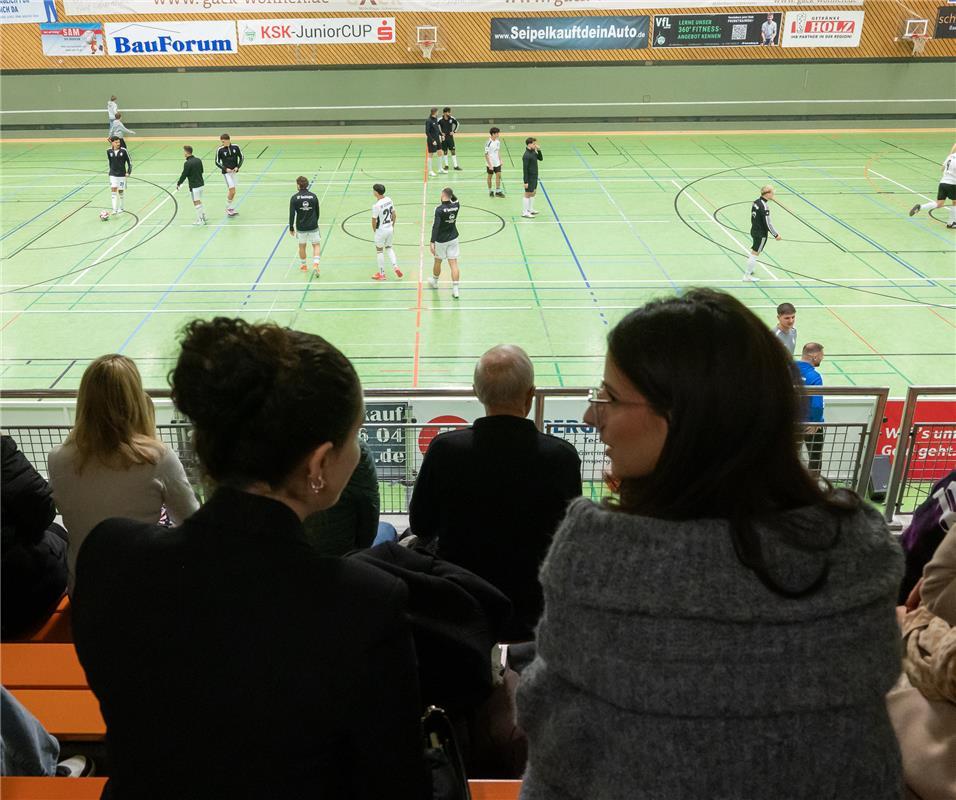 Herrenberg, Längenholzhalle, Gäubote-Cup, Hallenfußballturnier,  GB-Foto: Vecsey