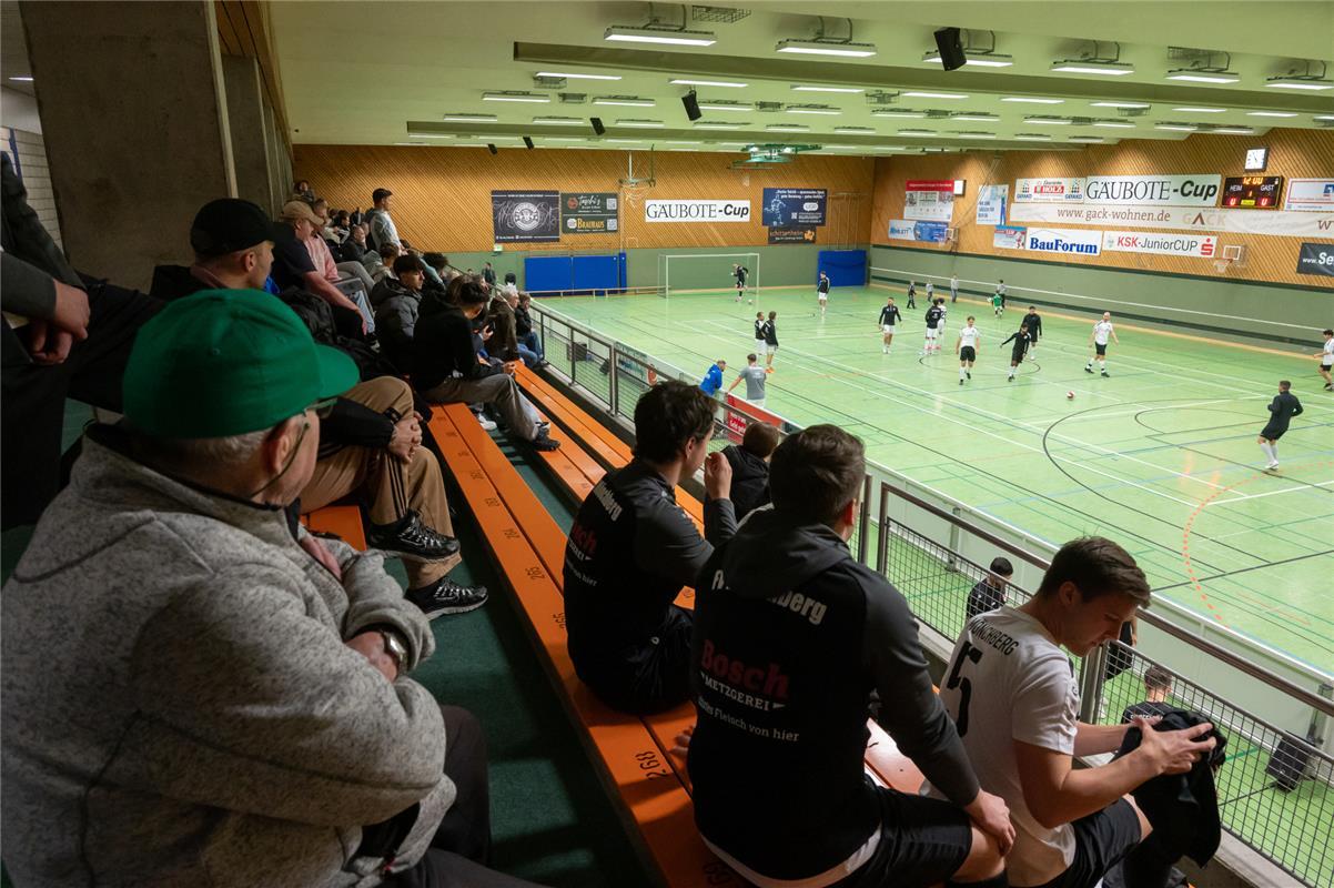 Herrenberg, Längenholzhalle, Gäubote-Cup, Hallenfußballturnier,  GB-Foto: Vecsey