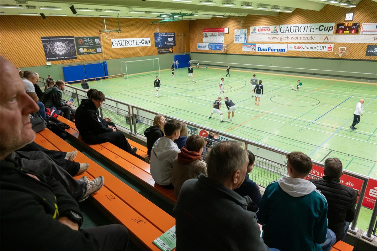 Herrenberg, Längenholzhalle, Gäubote-Cup, Hallenfußballturnier,  GB-Foto: Vecsey