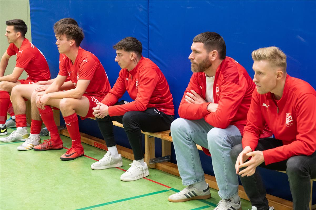 Herrenberg, Längenholzhalle, Gäubote-Cup, Hallenfußballturnier,  SV Rohrau (blau...