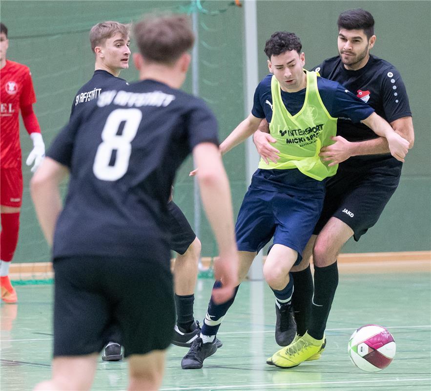 Herrenberg, Längenholzhalle, Gäubote-Cup, Hallenfußballturnier,  SV Affstätt (sc...