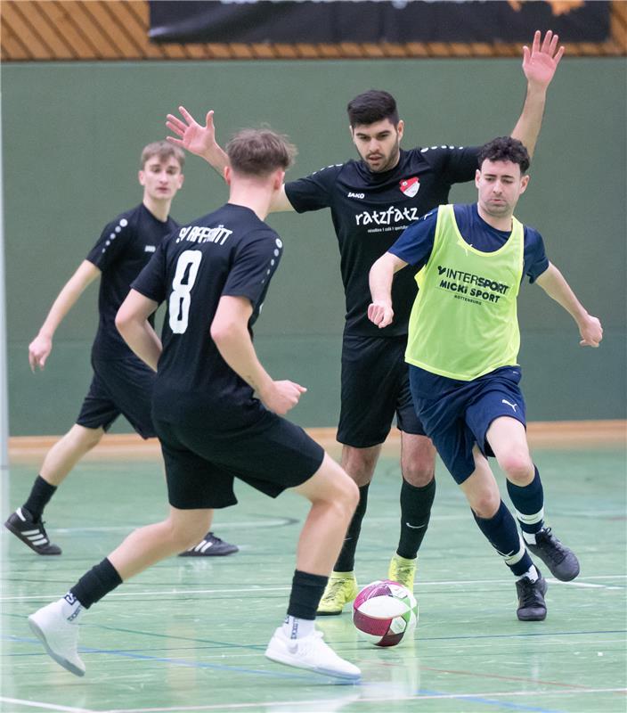Herrenberg, Längenholzhalle, Gäubote-Cup, Hallenfußballturnier,  SV Affstätt (sc...