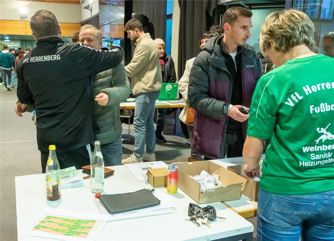 Herrenberg, Längenholzhalle, Gäubote-Cup, Hallenfußballturnier,  GB-Foto: Vecsey