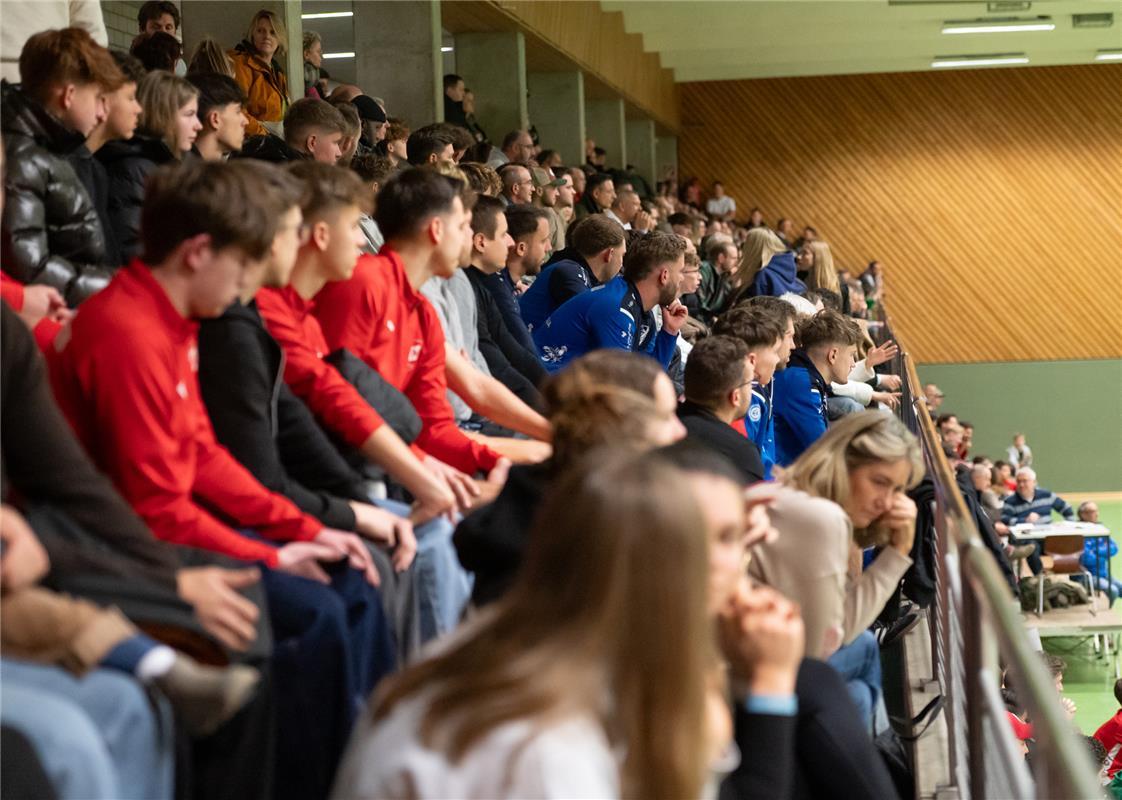 Herrenberg, Längenholzhalle, Gäubote-Cup, Hallenfußballturnier,  GB-Foto: Vecsey